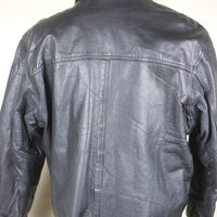 Giacca in pelle vintage AKASO - M -