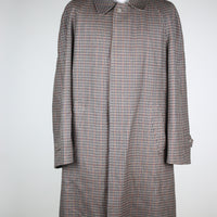 VINTAGE 80'S REVERSIBLE TRENCH COAT - L/XL -