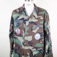 US Air Force Bdu Camouflage Jacket - XL - (Customizable)