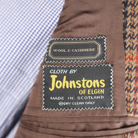 CASHMERE tweed jacket MADE IN SCOTLAND -M 48- 50 -