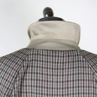 VINTAGE 80'S REVERSIBLE TRENCH COAT - L/XL -