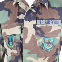 Bdu US Air force camouflage jacket - S -