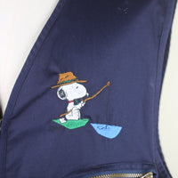 fishing vest con ricamo - XL -