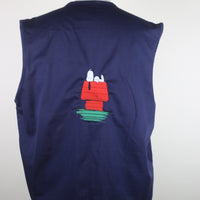 fishing vest with embroidery - M/L -