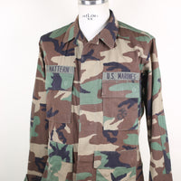 BDU WOODLAND Jacket Us marines MOON LANDING - M - (SMALL REGULA USA)