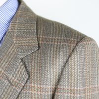 TWEED 100% WOOL jacket -S 46 it -