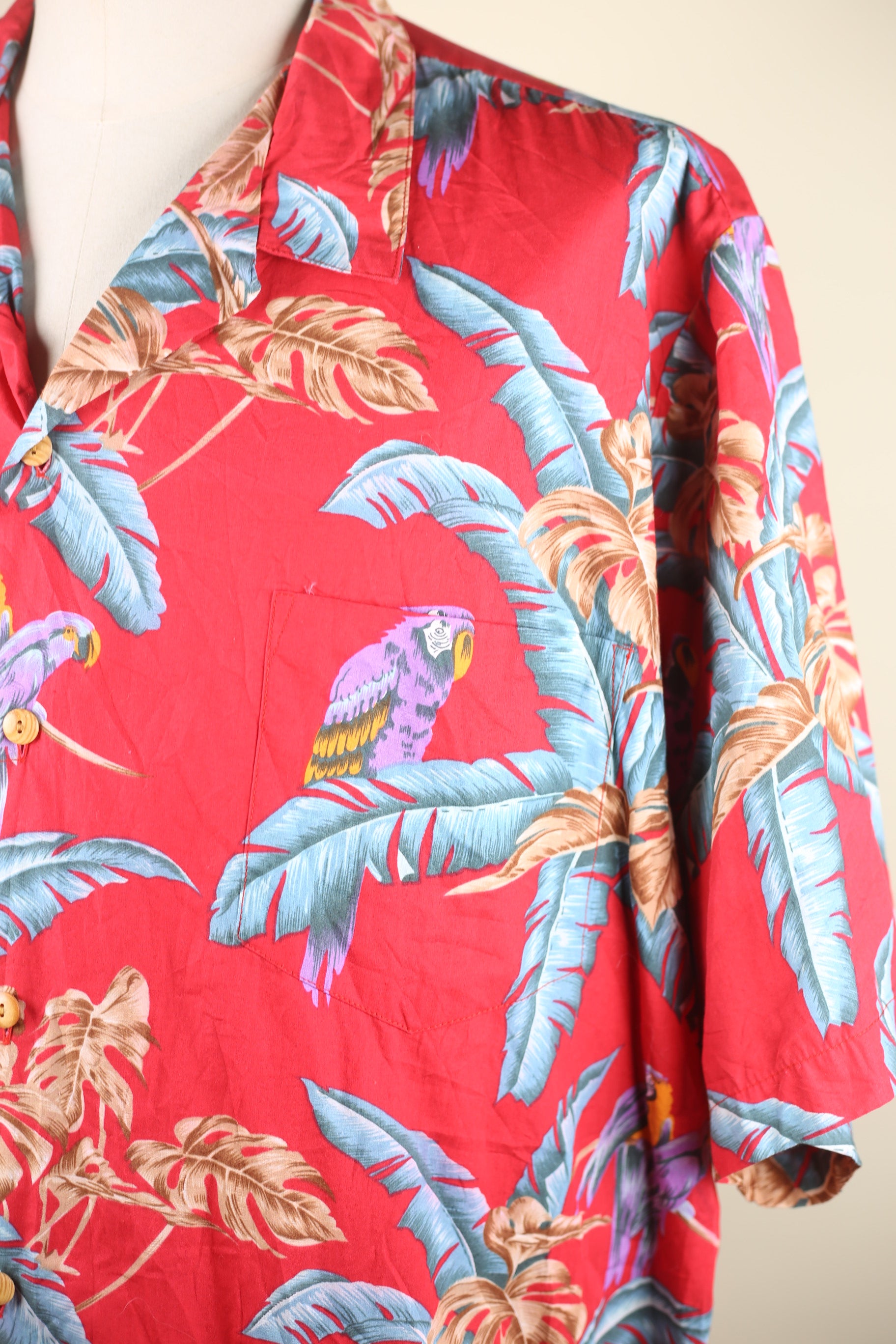 Bib Shirt Magnum Pi Camicia Camicia Hawaiana MAGNUM PI MADE IN