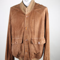 Real leather reindeer jacket - XL it -