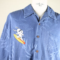 Camicia Hawaiana con ricamo - L -