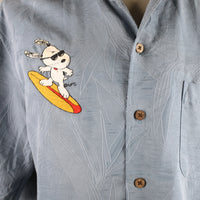 Camicia Hawaiana con ricamo - L -