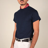 Pack of 3 Tubular T-shirts (2 white and 1 blue)