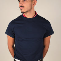 Pack of 3 Tubular T-shirts (2 white and 1 blue)