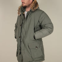 Wool rich Arctic parka -M-