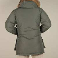 Wool rich Arctic parka -M-