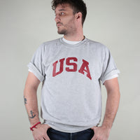 Usa half sleeve sweatshirt
