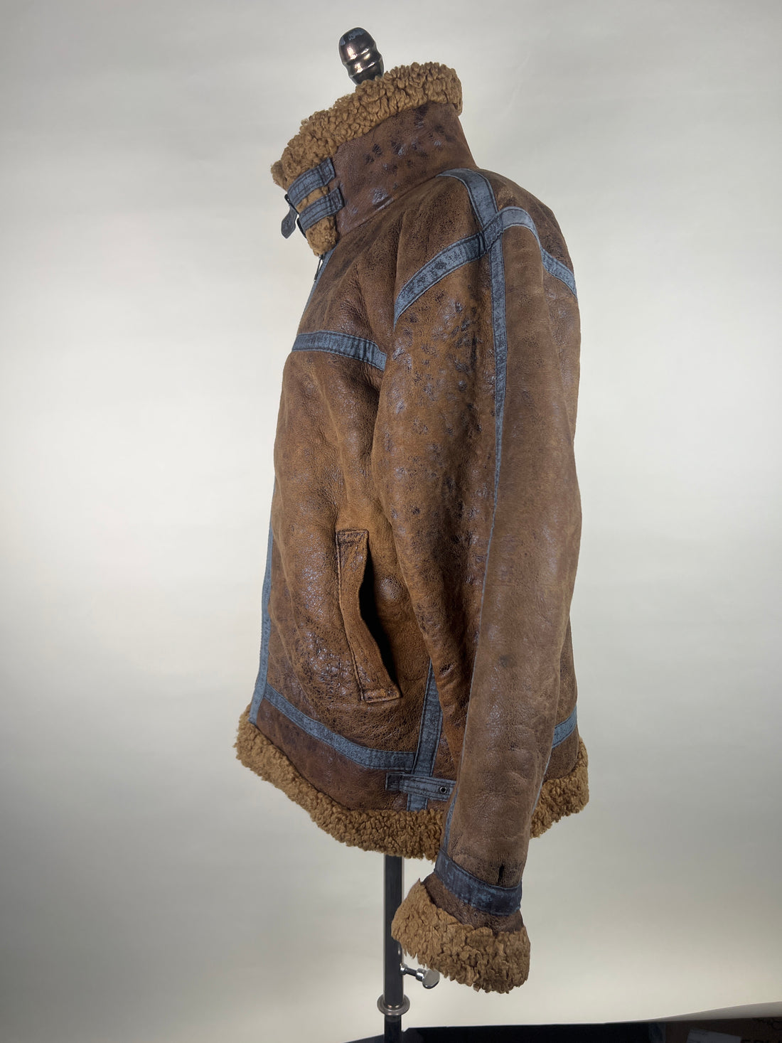 Giacca shearling aviatore TYPE B-4 CANADIAN AIR FORCE  - L -