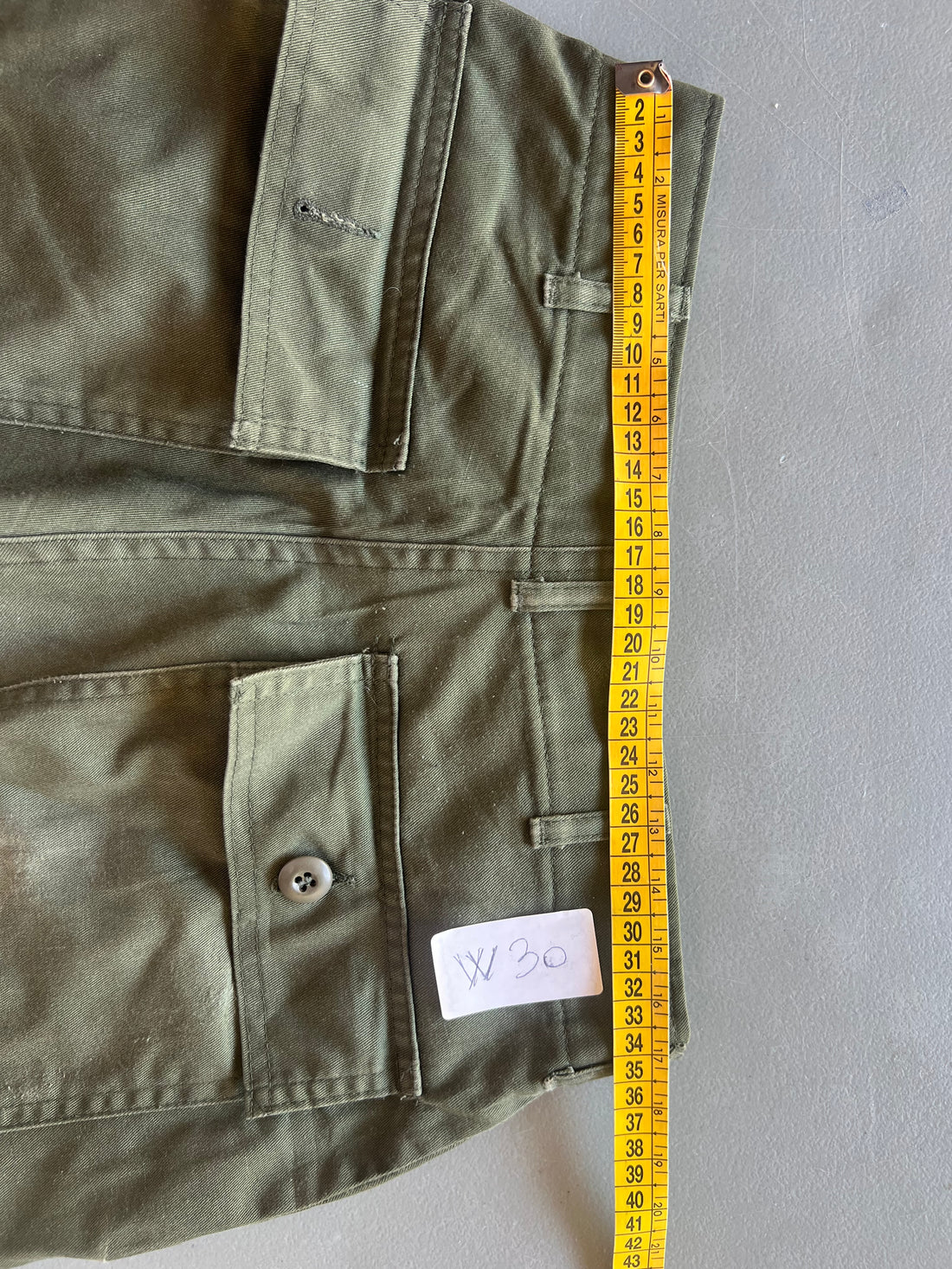 CHINO US ARMY FATIGUE 0G 507  1980s