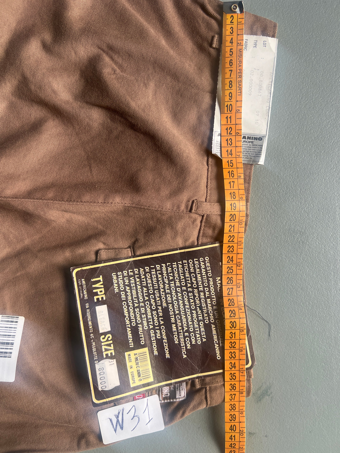 Americanino chinos deadstock 