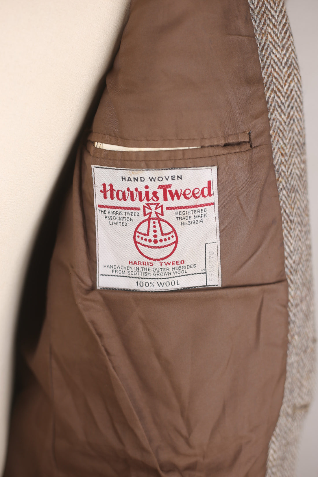 Harris Tweed Jacket - L -