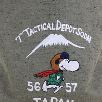 army tote bag with embroidery