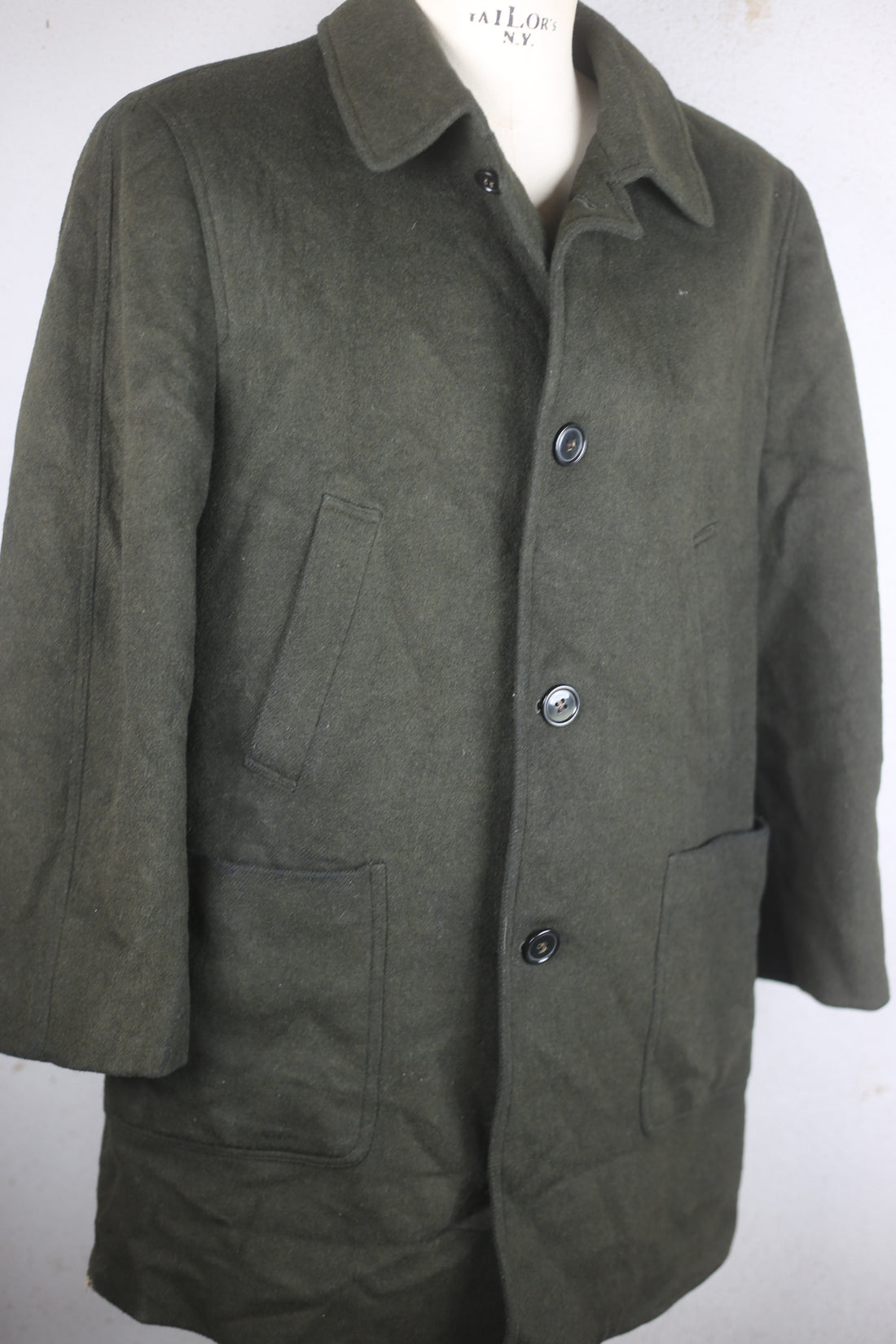 HERNO WOOL LODEN - L -