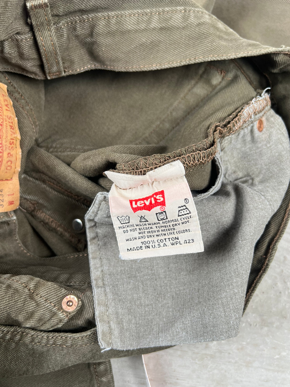 Levis 501 MADE IN USA - W32 - 46 it -