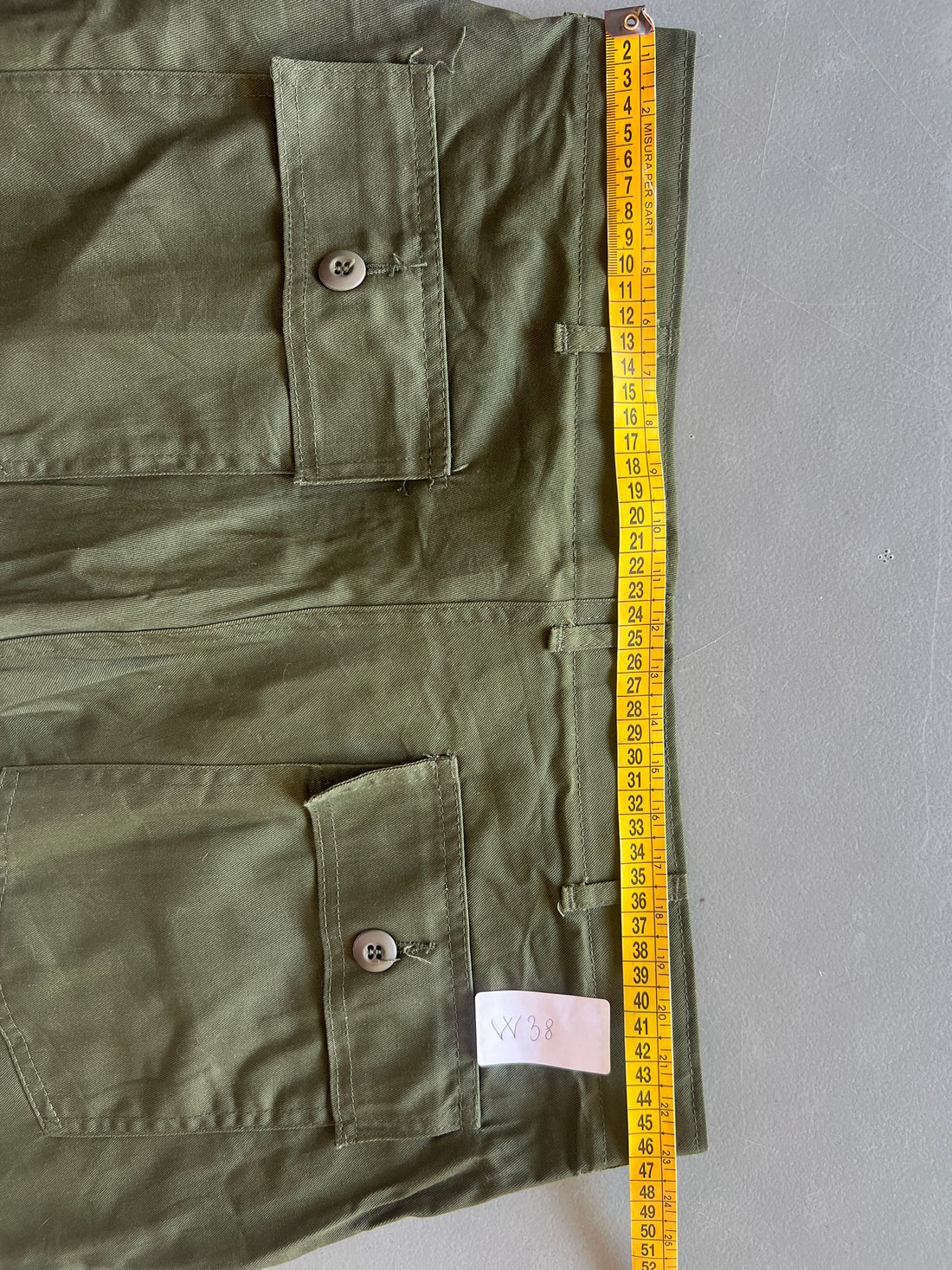CHINO US ARMY FATIGUE 0G 507  1980s