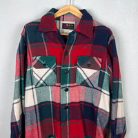 Overshirt in lana - L -