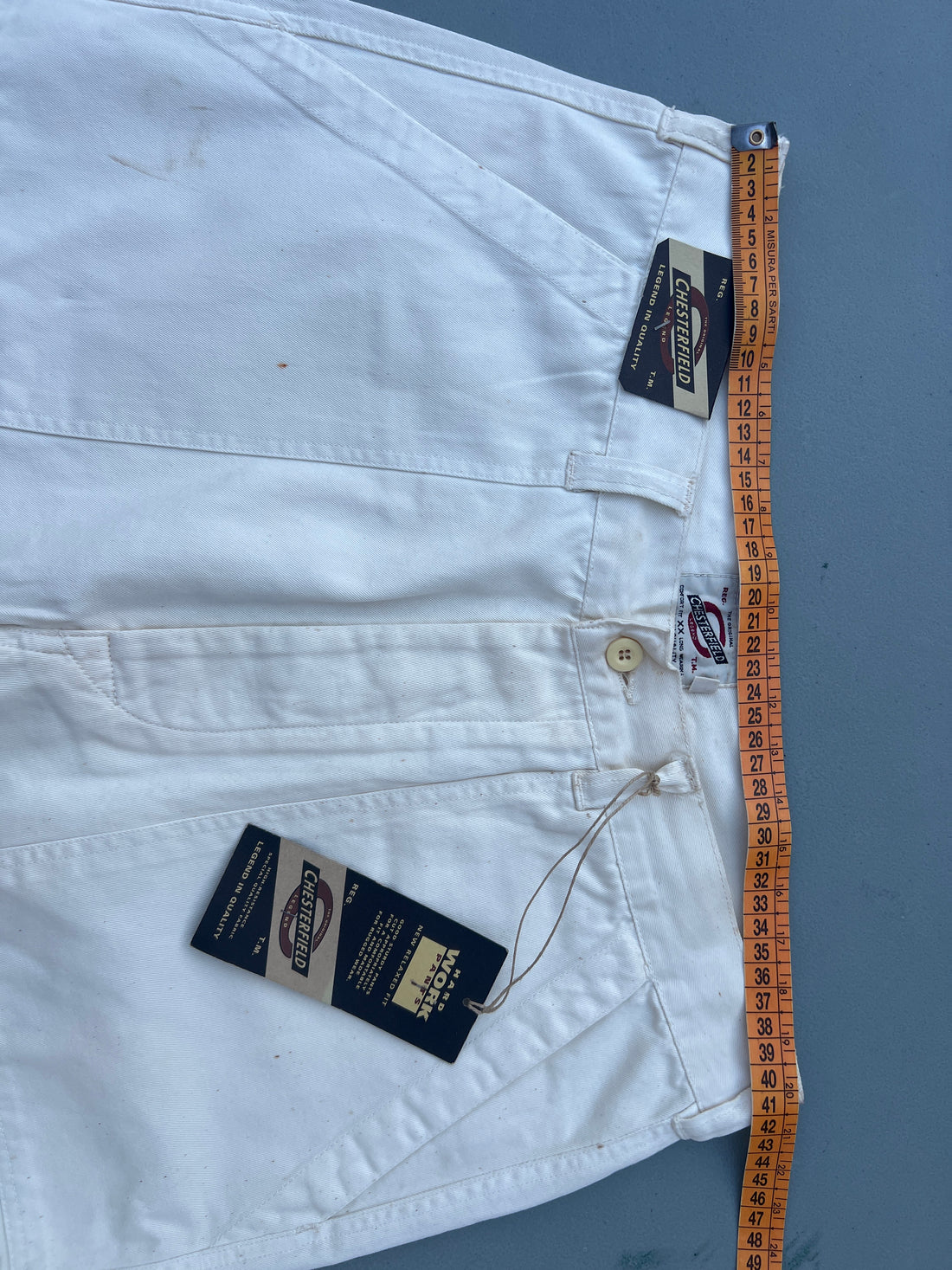 Fatigue cargo chesterfield deadstock W34  48 it