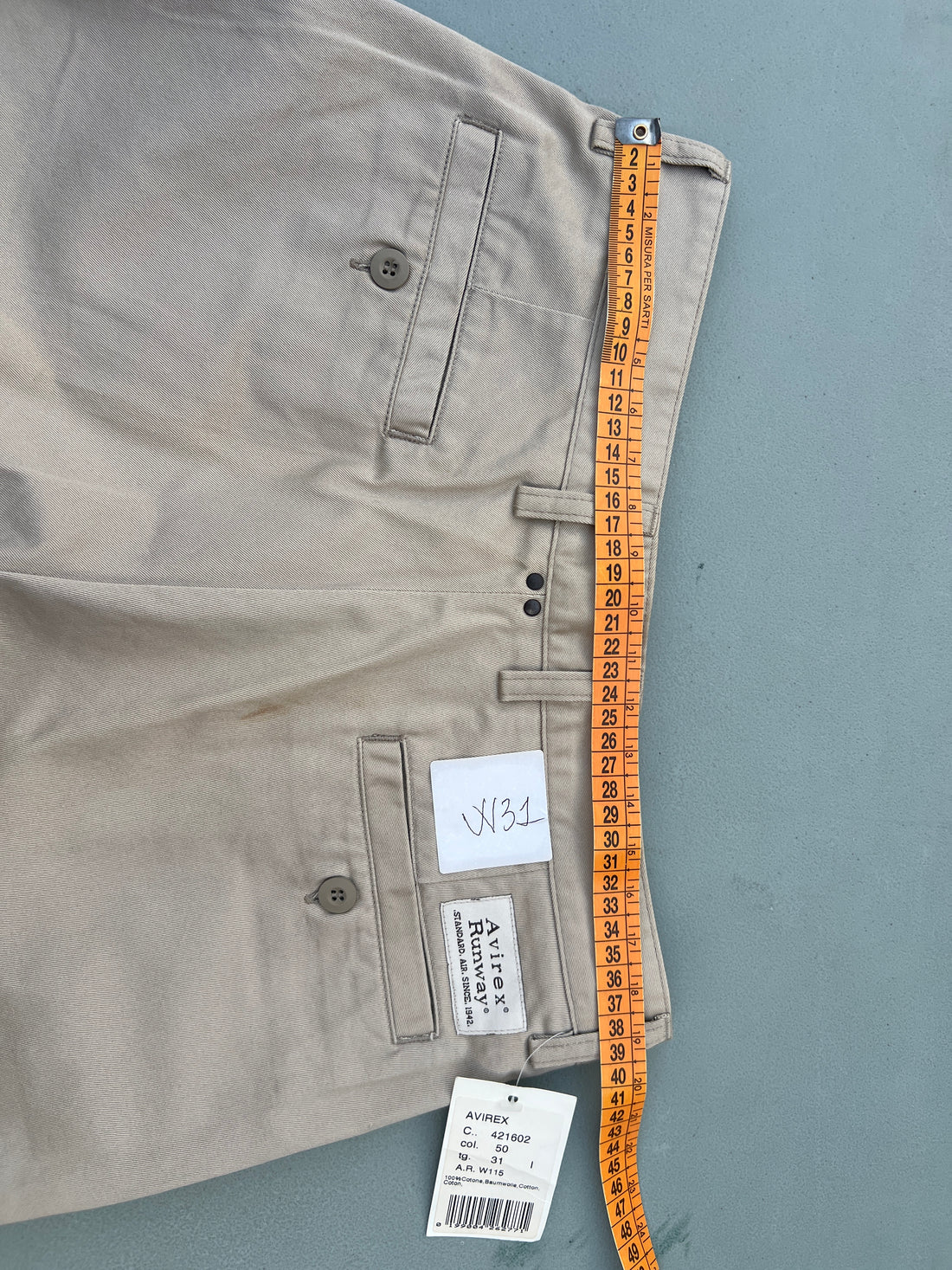 Chino  pence Avirex deadstock 