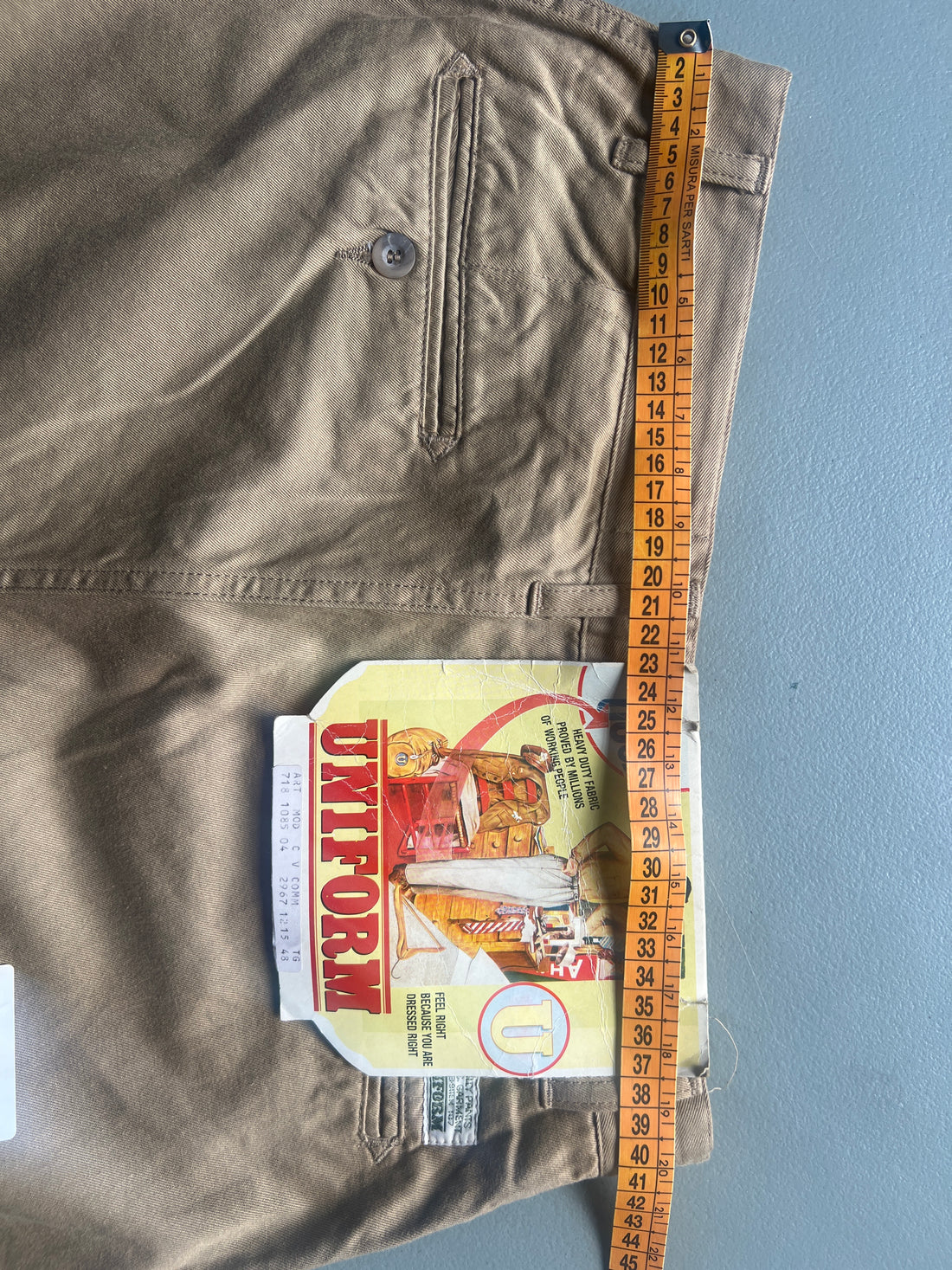 Chino UNIFORM deadstock W33