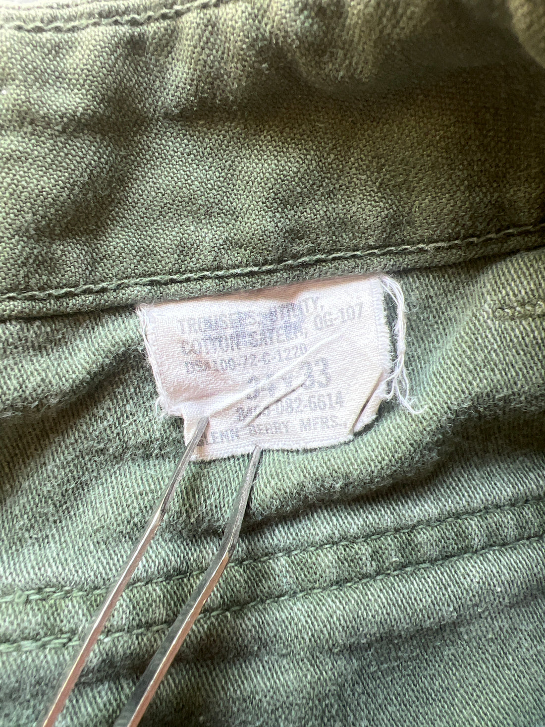 FATIGUE US ARMY PANT OG 107 - W34-