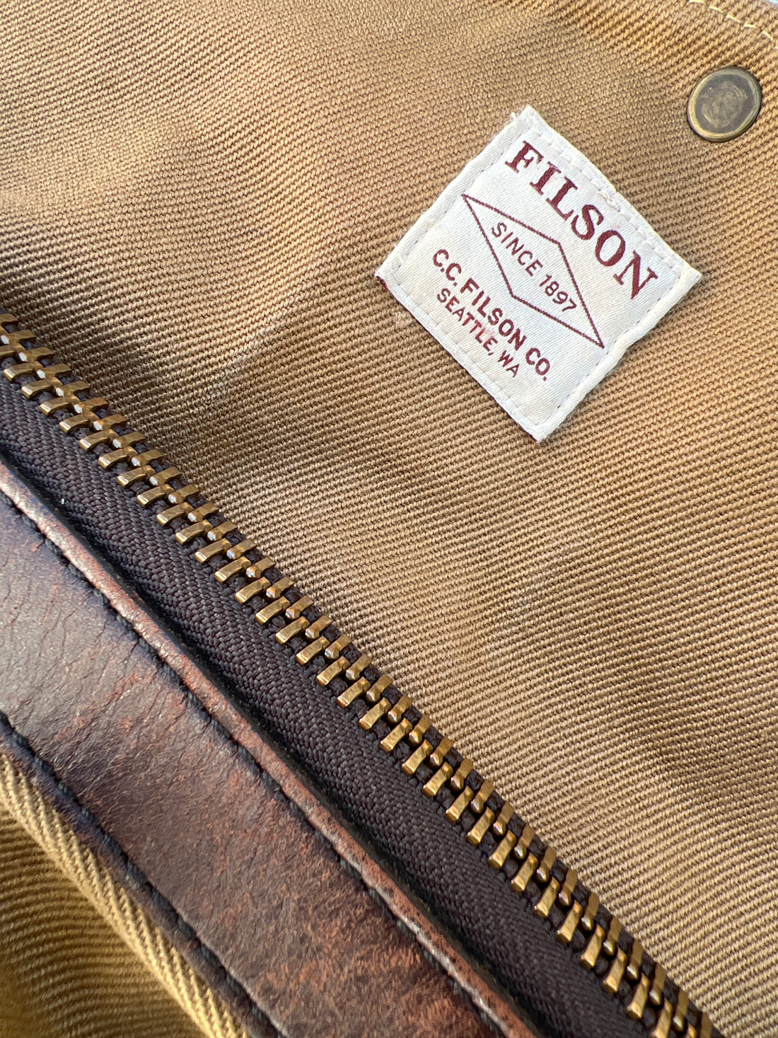 FILSON BRIEFCASE VINTAGE MADE IN USA