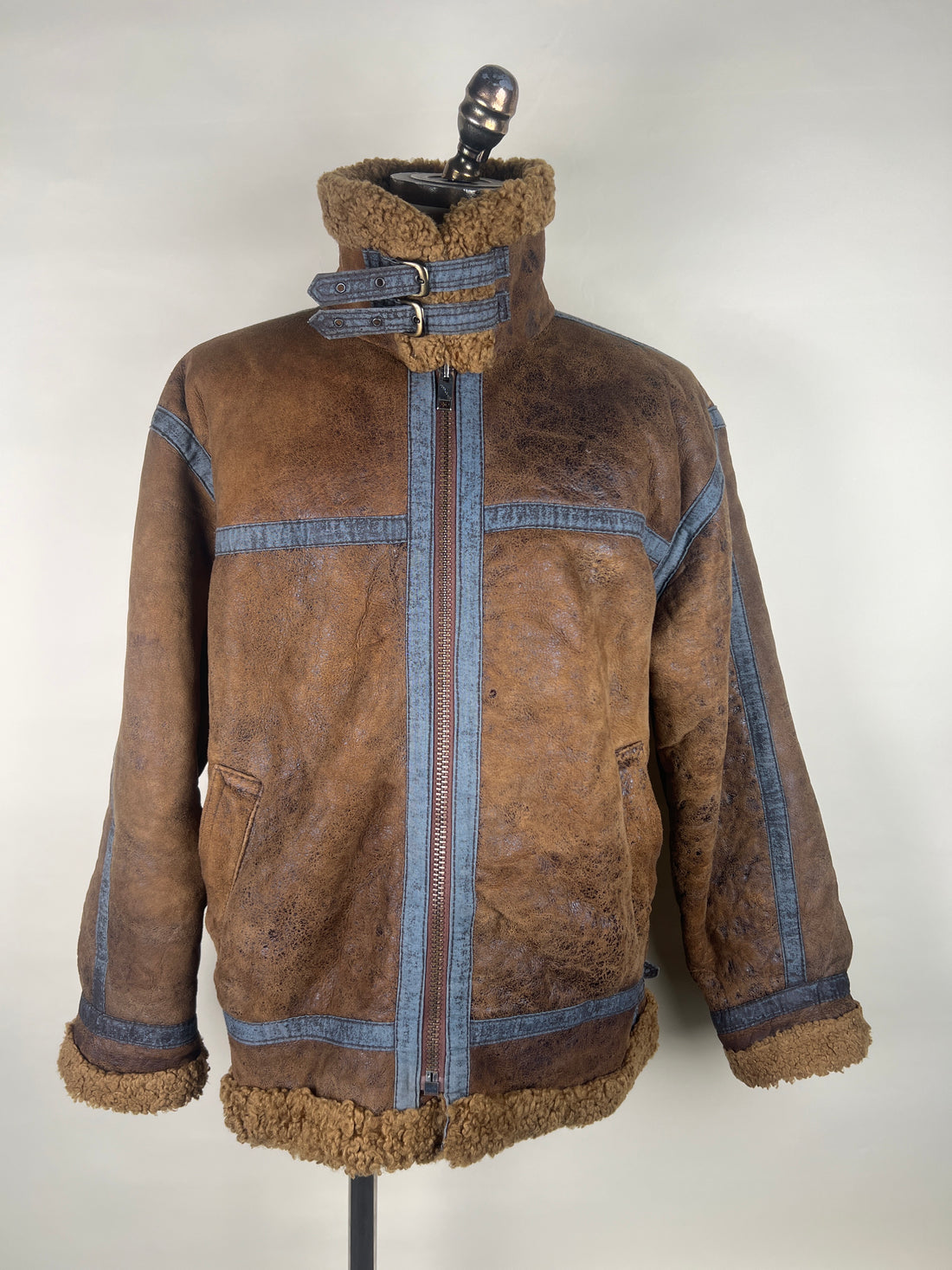 Giacca shearling aviatore TYPE B-4 CANADIAN AIR FORCE  - L -