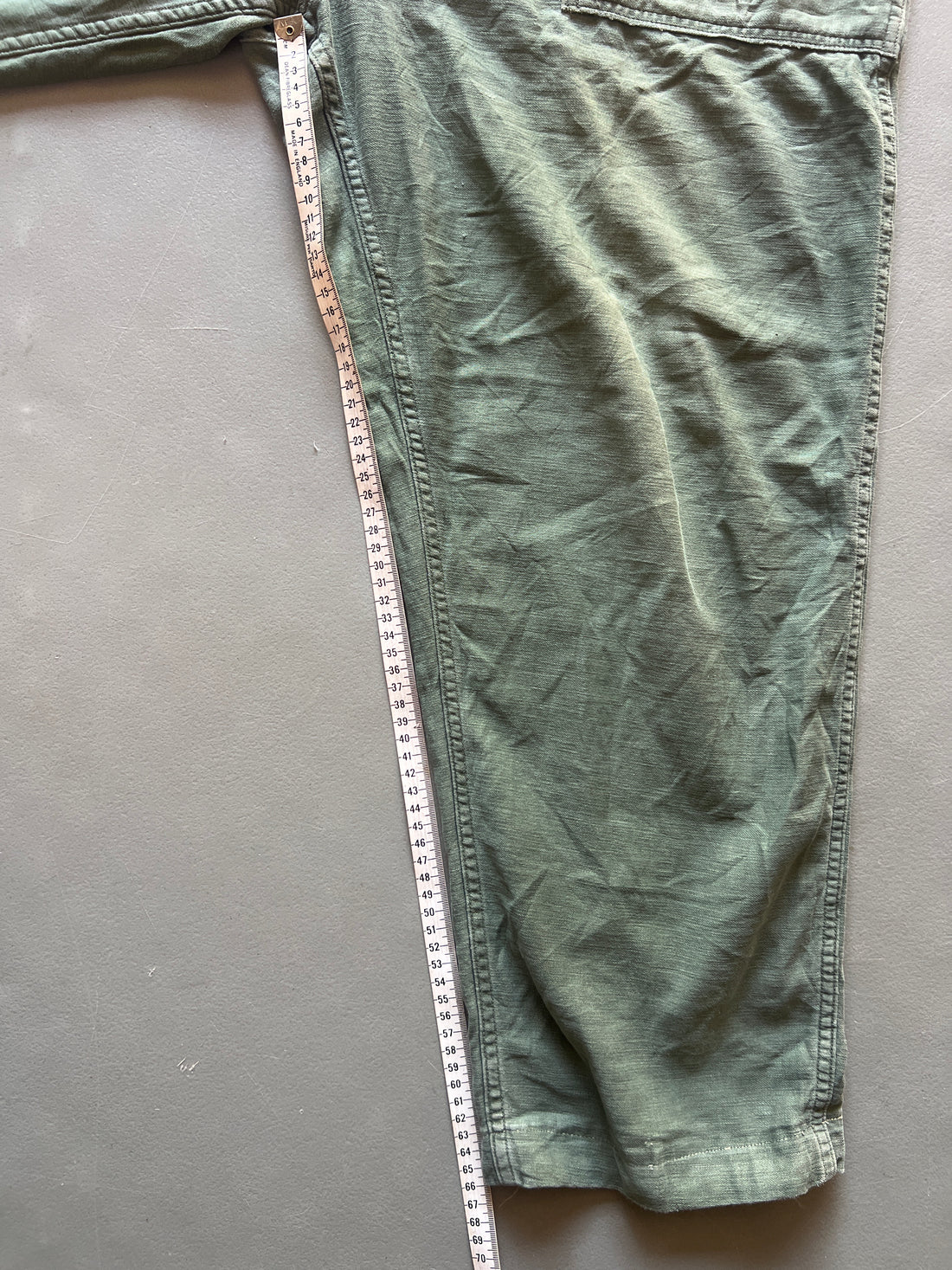 US ARMY OG 107 FATIGUE PANTS - W38 -