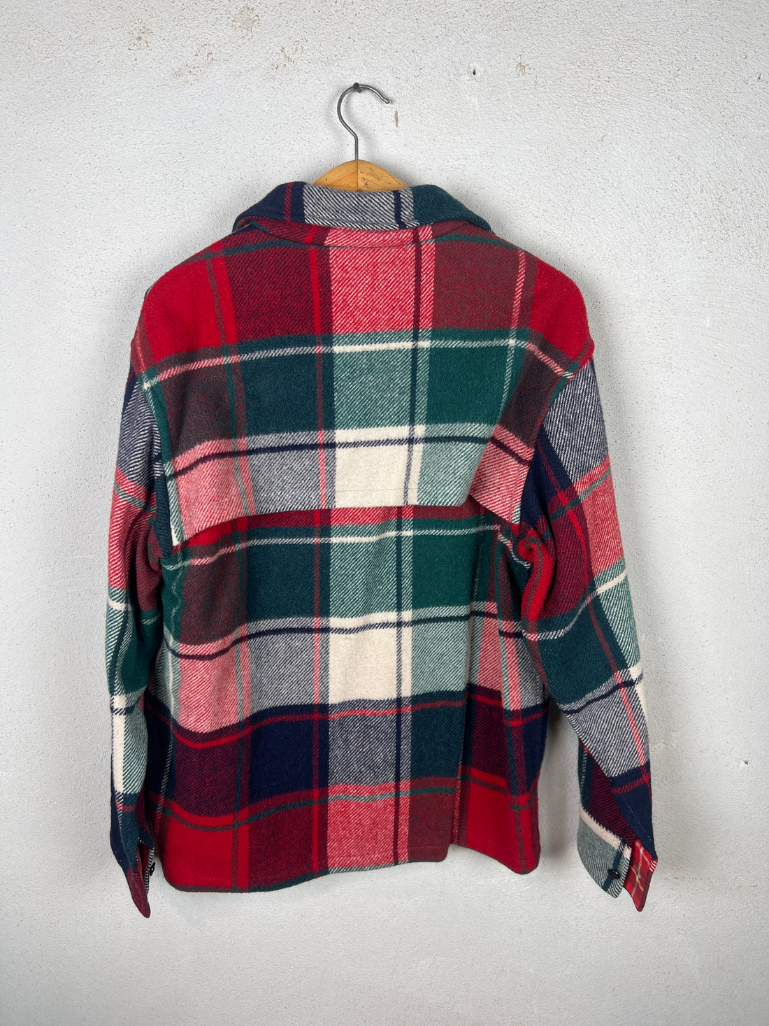Overshirt in lana - L -