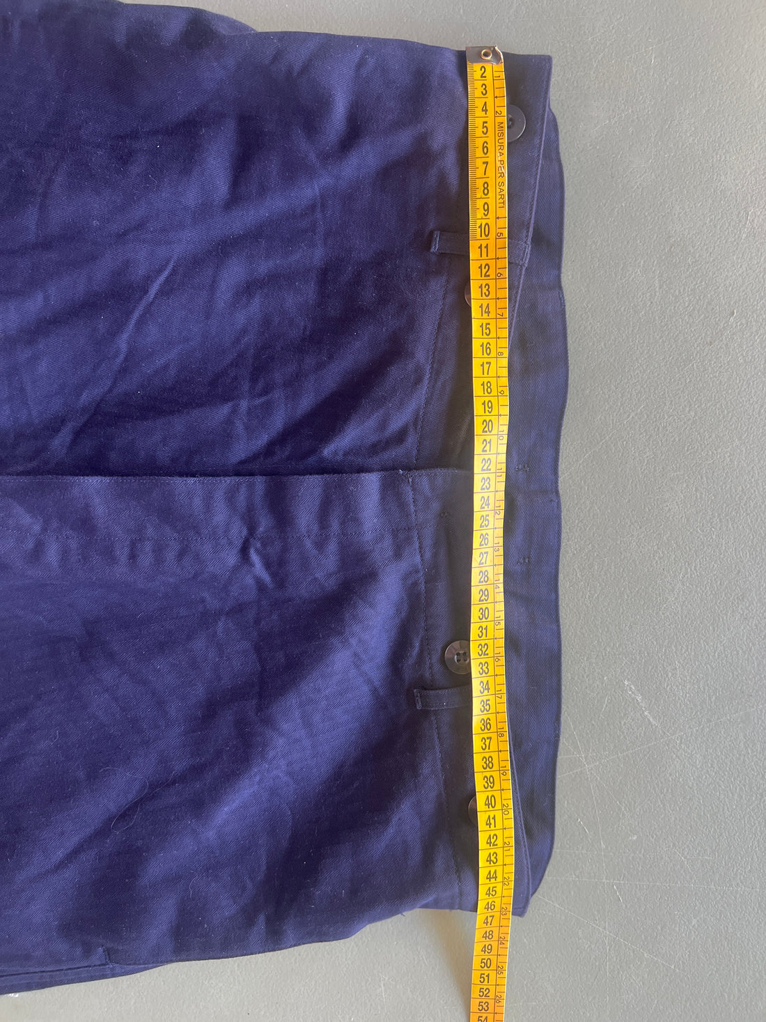 VINTAGE HBY WORK PANT GERMANY - W36 50/52 IT >