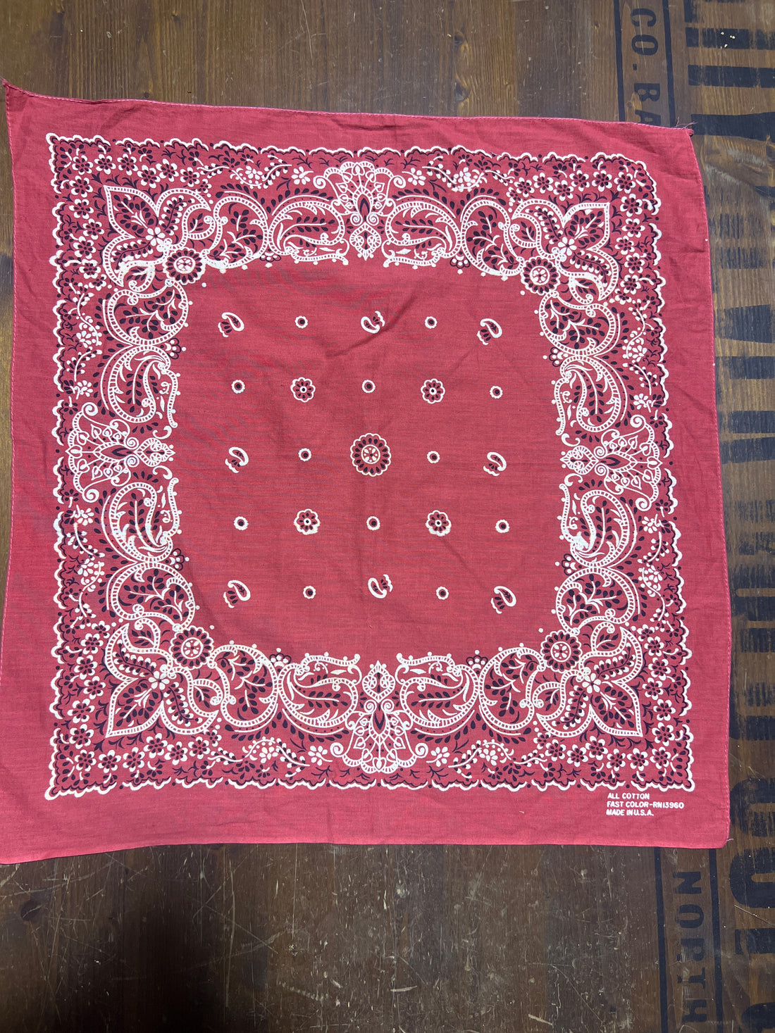 Fast color bandana Made in USA