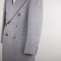 Cappotto doppio petto in tweed  Vintage  - M 48   -