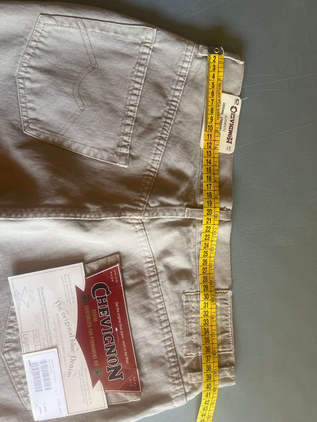 CHEVIGNON DEADSTOCK JEANS (W33)