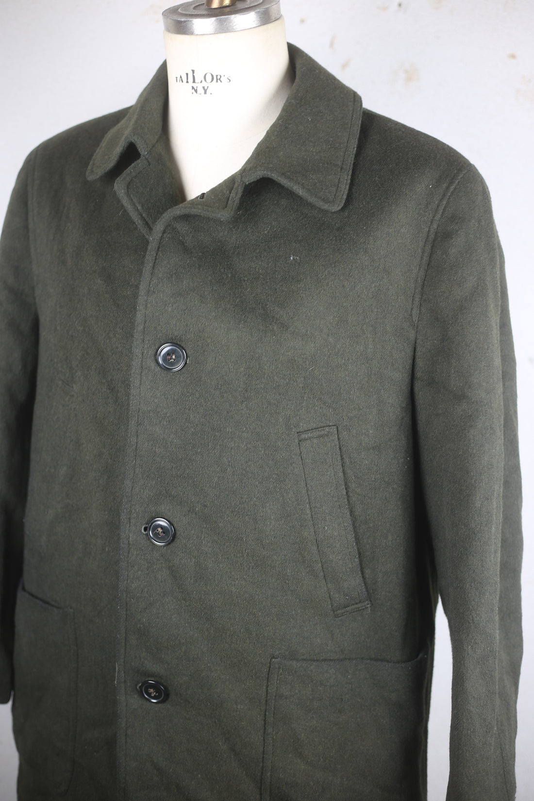 HERNO WOOL LODEN - L -