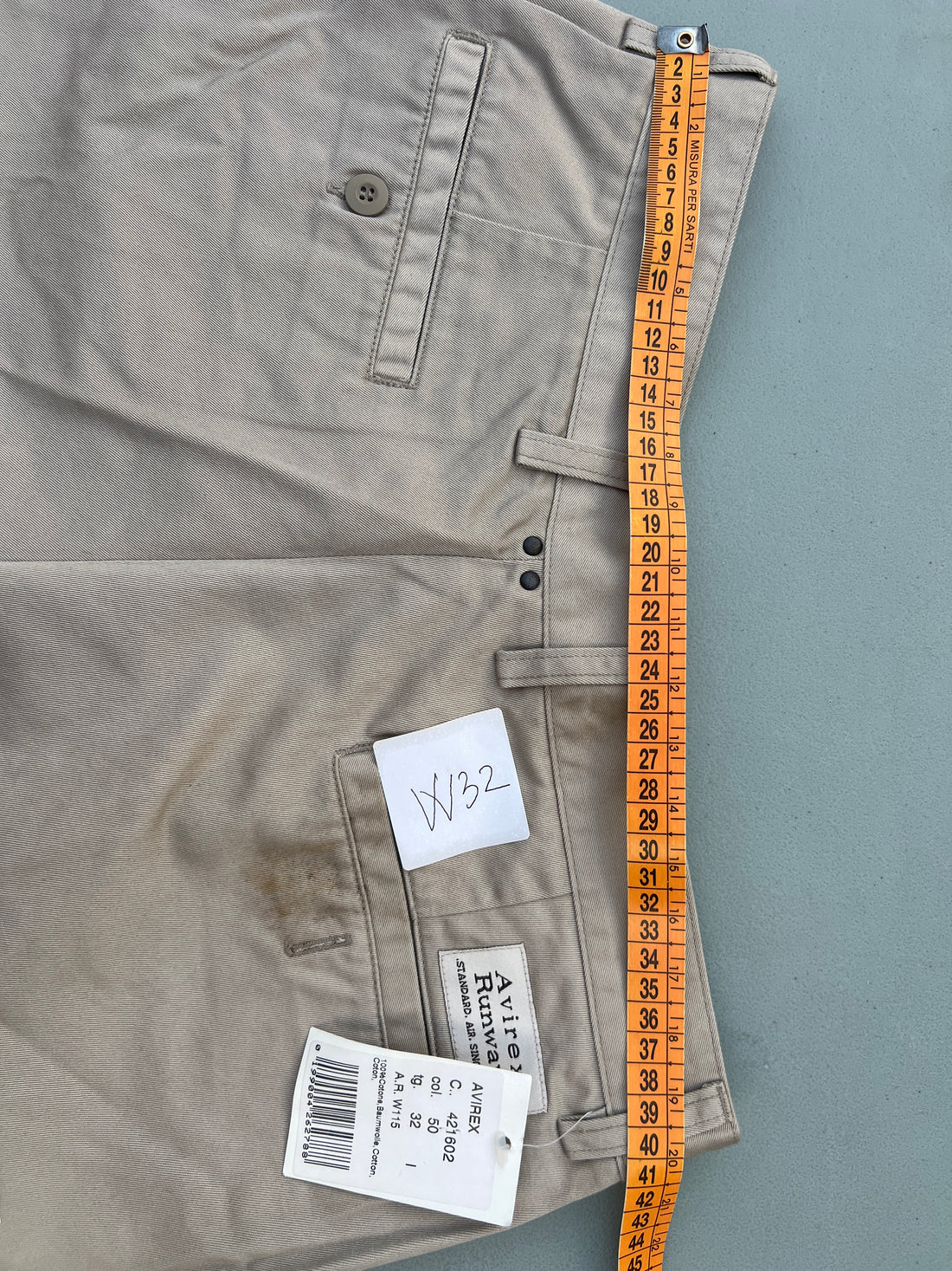 Chino  pence Avirex deadstock 