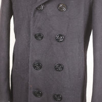 PEACOAT US NAVY Made in USA 10 buttons - S -