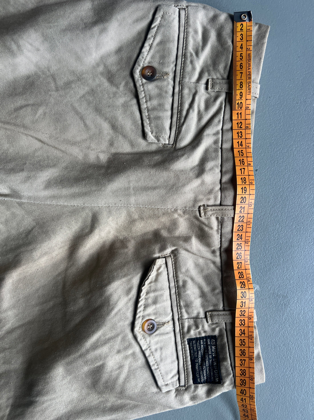 Chino uniform deadstock W32 IT46