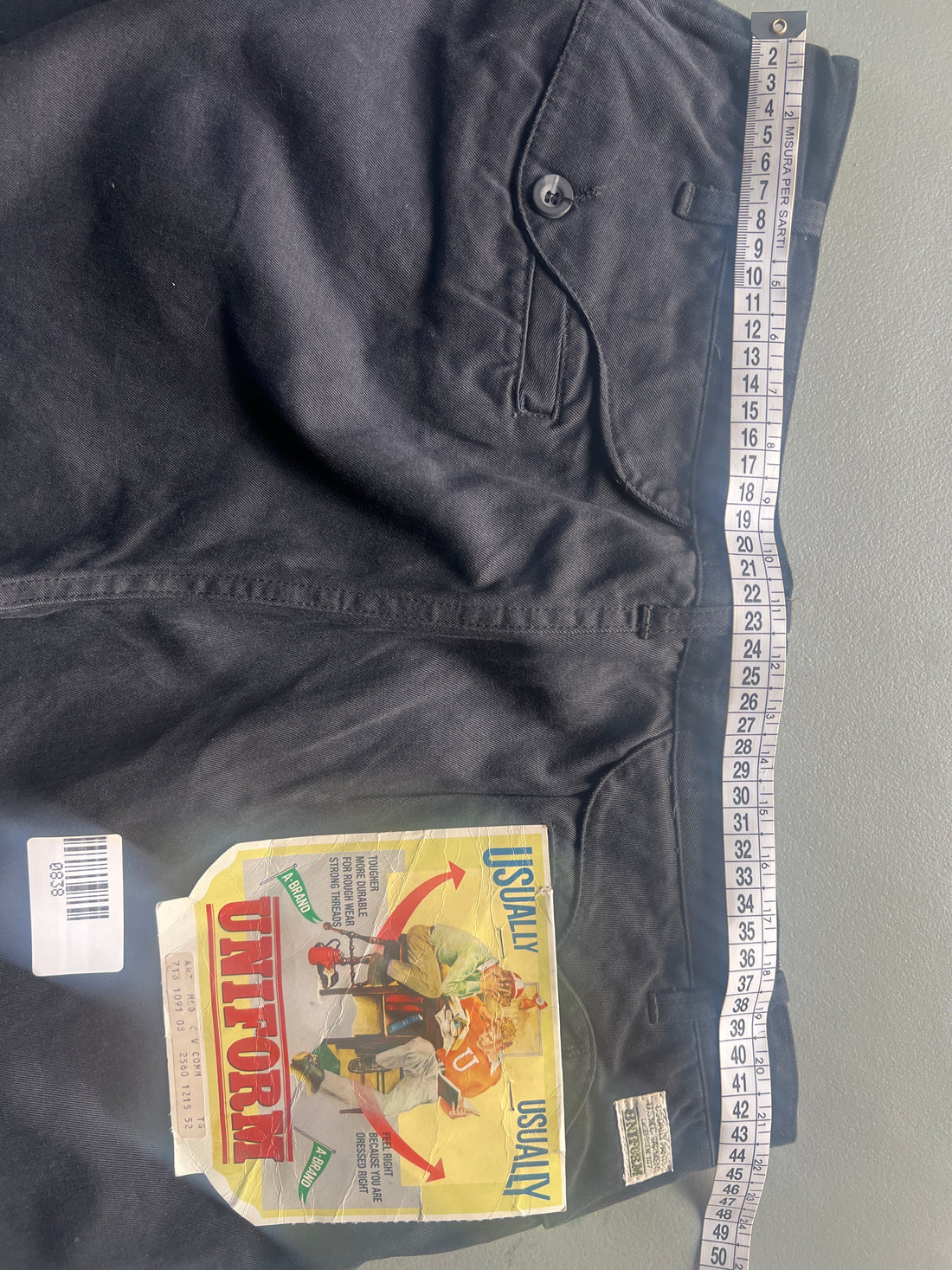Chino Uniform deadstock W36 52 it