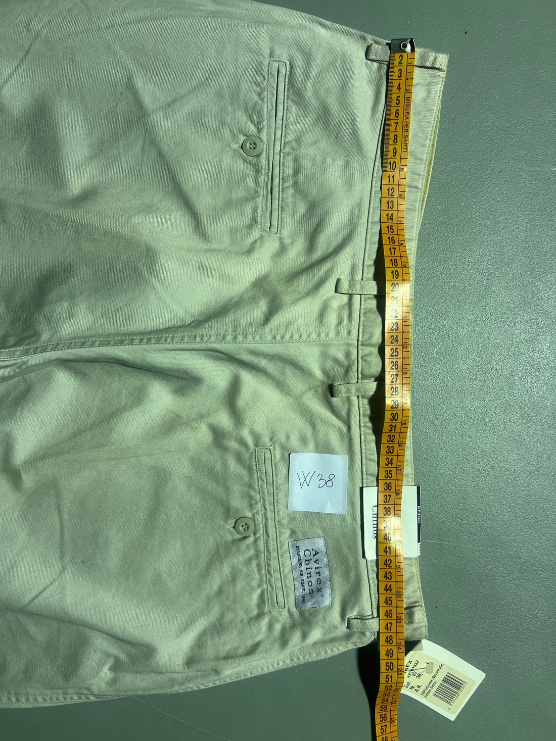 Chino Avirex deadstock < W33- W38 >
