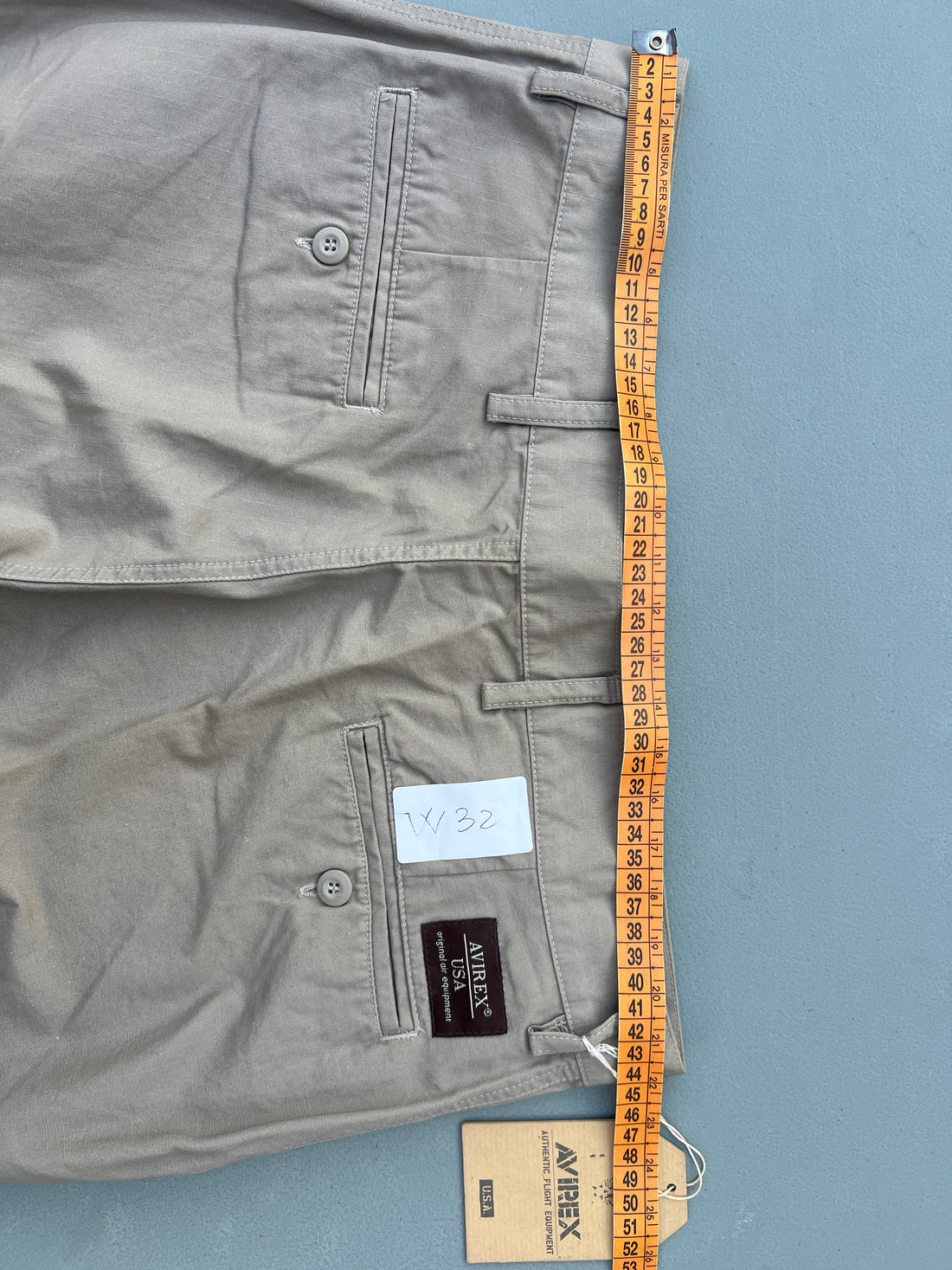 Chino Avirex ripstop deadstock < W32 - W36 >