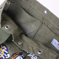 army tote bag with embroidery