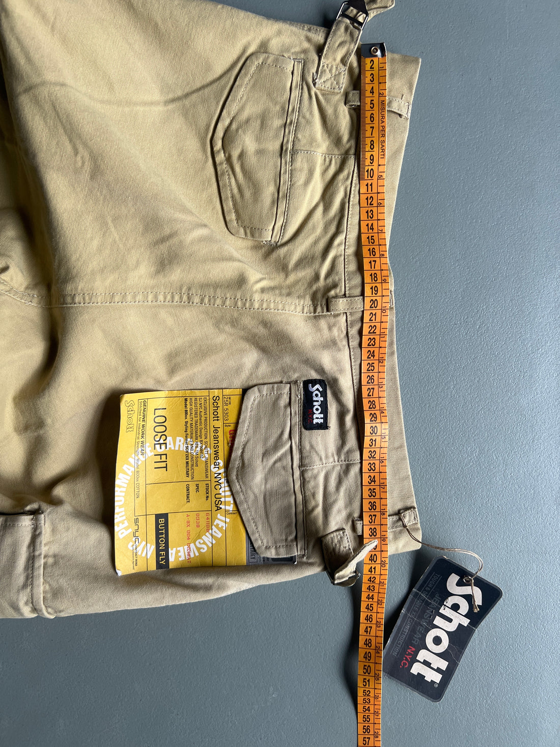 Schott Cargo deadstock W31 IT44