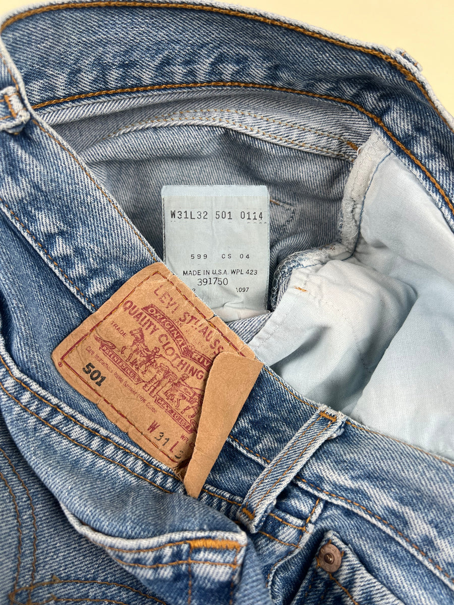 Levis 501  MADE IN USA   - W31 -  46  it -